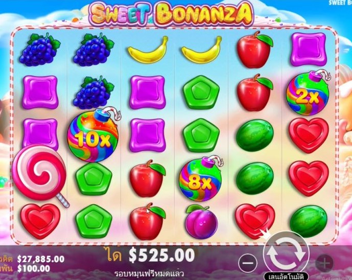 วีธีเล่นสล็อต Sweet Bonanza